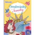 Obrázek Omalovánky s kamínky Jednorožci