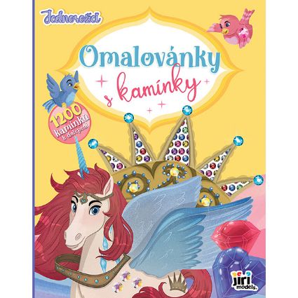 Obrázek Omalovánky s kamínky Jednorožci