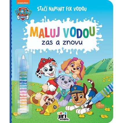 Obrázek Maluj vodou zas a znovu Tlapková patrola