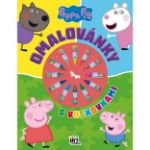 Obrázek Omalovánky s voskovkami Prasátko Peppa