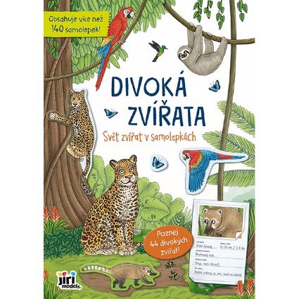 Obrázek Svět zvířat v samolepkách Divoká zvířata