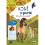 Obrázek Svět zvířat v samolepkách Koně a poníci