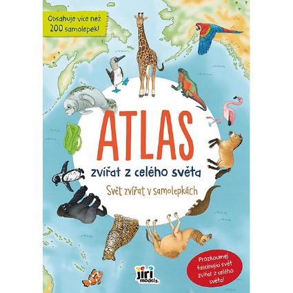 Obrázek Svět zvířat v samolepkách Atlas - Zvířata světa