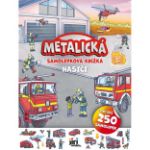 Obrázek Metalická samolepková knížka Hasiči