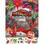 Obrázek Metalická samolepková knížka Draci
