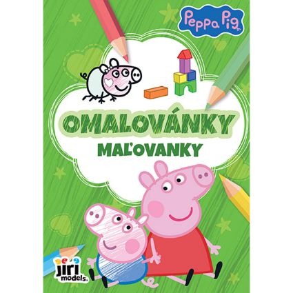Obrázek Omalovánky A5 Prasátko Peppa