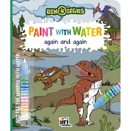Obrázek Paint with water again and again Dinosaurs