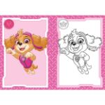 Obrázek Omalovánky A5 Tlapková patrola holky