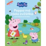 Obrázek Velká samolepková knížka Peppa má ráda zvířátka