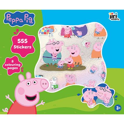 Obrázek 555 samolepek Prasátko Peppa