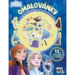 Obrázek Omalovánky se svítícími samolepkami Ledové království