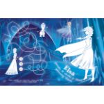 Obrázek Omalovánky se svítícími samolepkami Ledové království