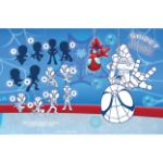 Obrázek Omalovánky se svítícími samolepkami Spidey