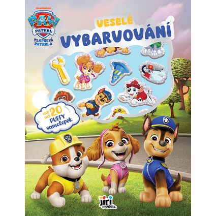 Obrázek Veselé vybarvování se super samolepkami Tlapková patrola