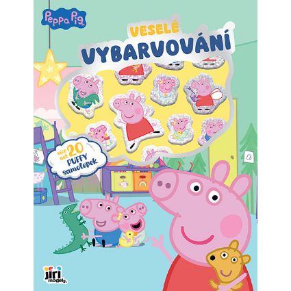 Obrázek Veselé vybarvování se super samolepkami Prasátko Peppa